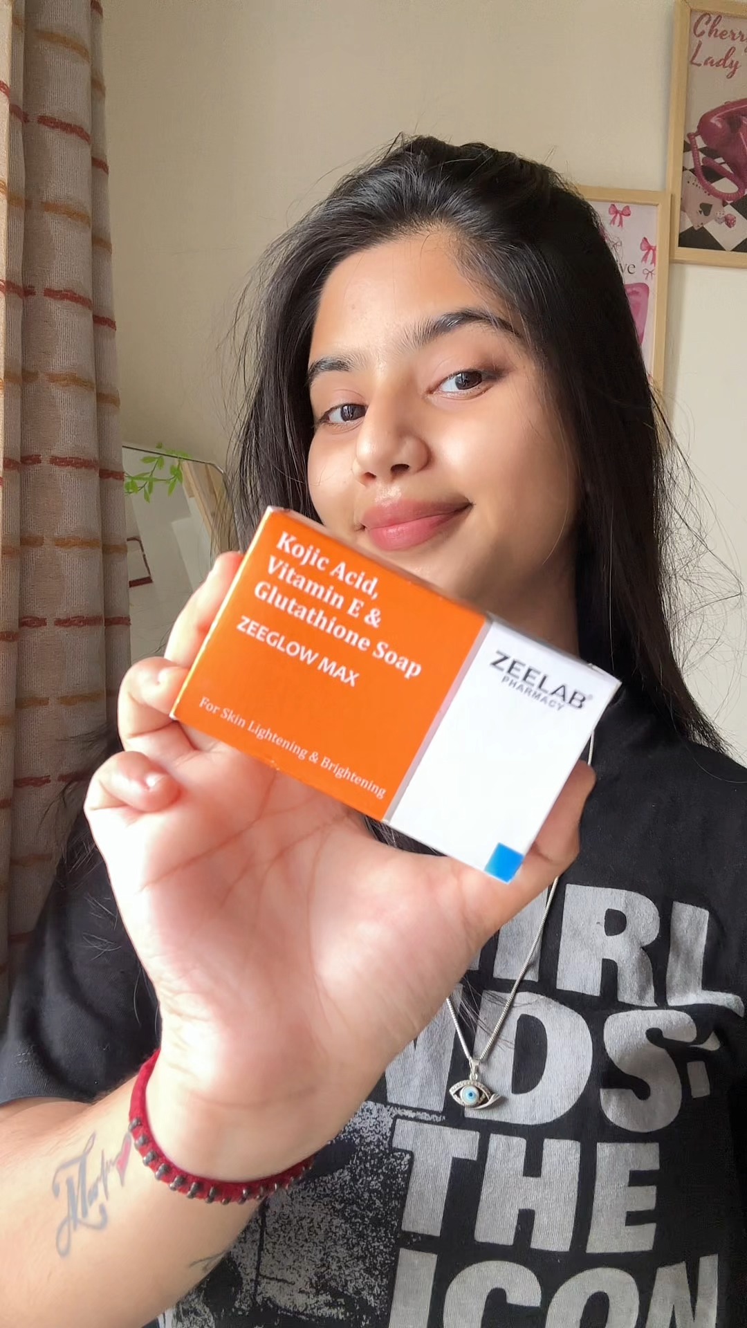 Reveal brighter, smoother-looking skin with Zeeglow Max Kojic Acid & Glutathione Soap., Enriched with Kojic Acid, Glutathione & Vitamin E, it gently cleanses while helping improve the appearance of 
