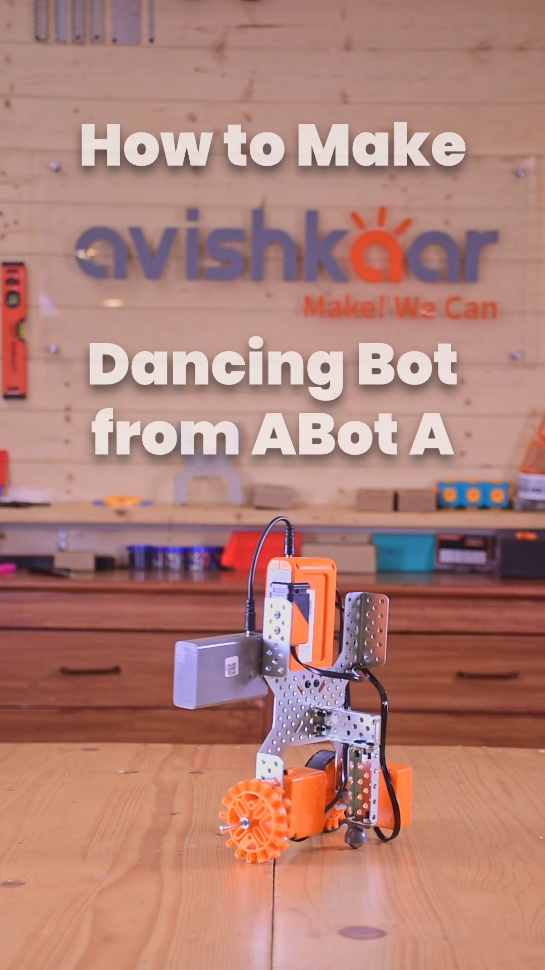 How to Build a Dancing Bot with Avishkaar Abot Advance 🤖🕺 #STEMfun 🕺💡 ...