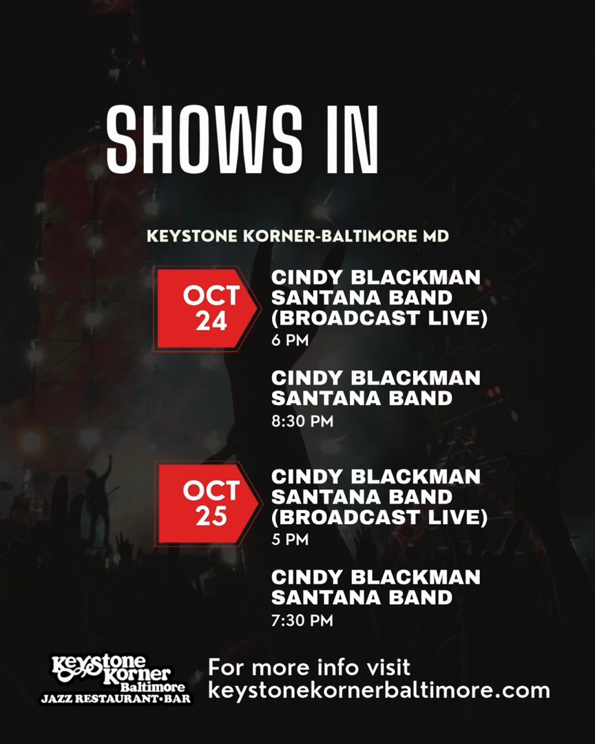 Cindy Blackman Santana celebrates the release of her new album