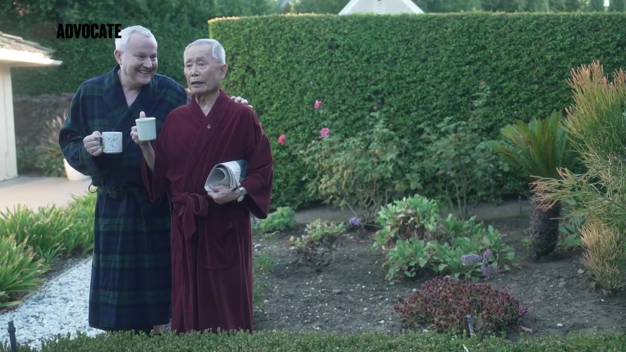 The Advocate - Star Trek icon George Takei and his husband... | Facebook
