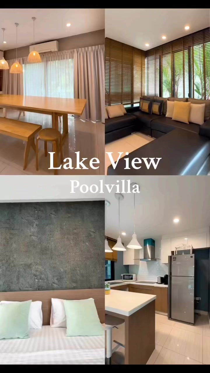 Lake View poolvilla ยินดีต้อนรับค่ะ🙏🏼 บ้านสำหรับครอบครัว เหมาะแก่การมา ...