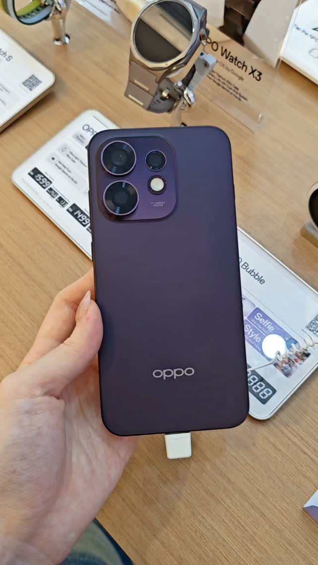 OPPO Reno16 5G トワイライトパープル OPPO Reno16 5G in Twilight Violet colourway 💜 #OPPOReno16