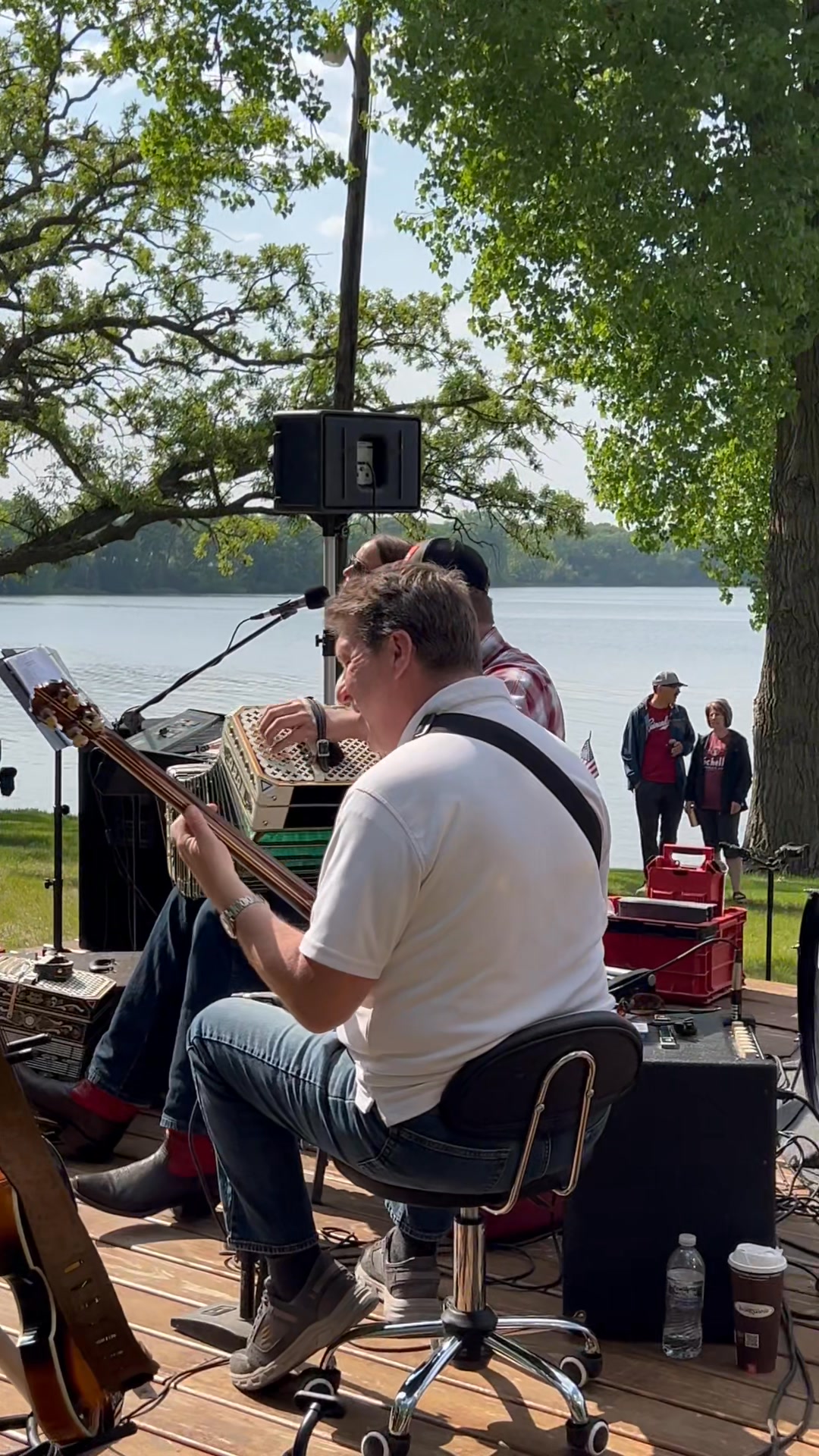 . It's the Nate Fredrickson Band playing at Shirley's Park & Country ...