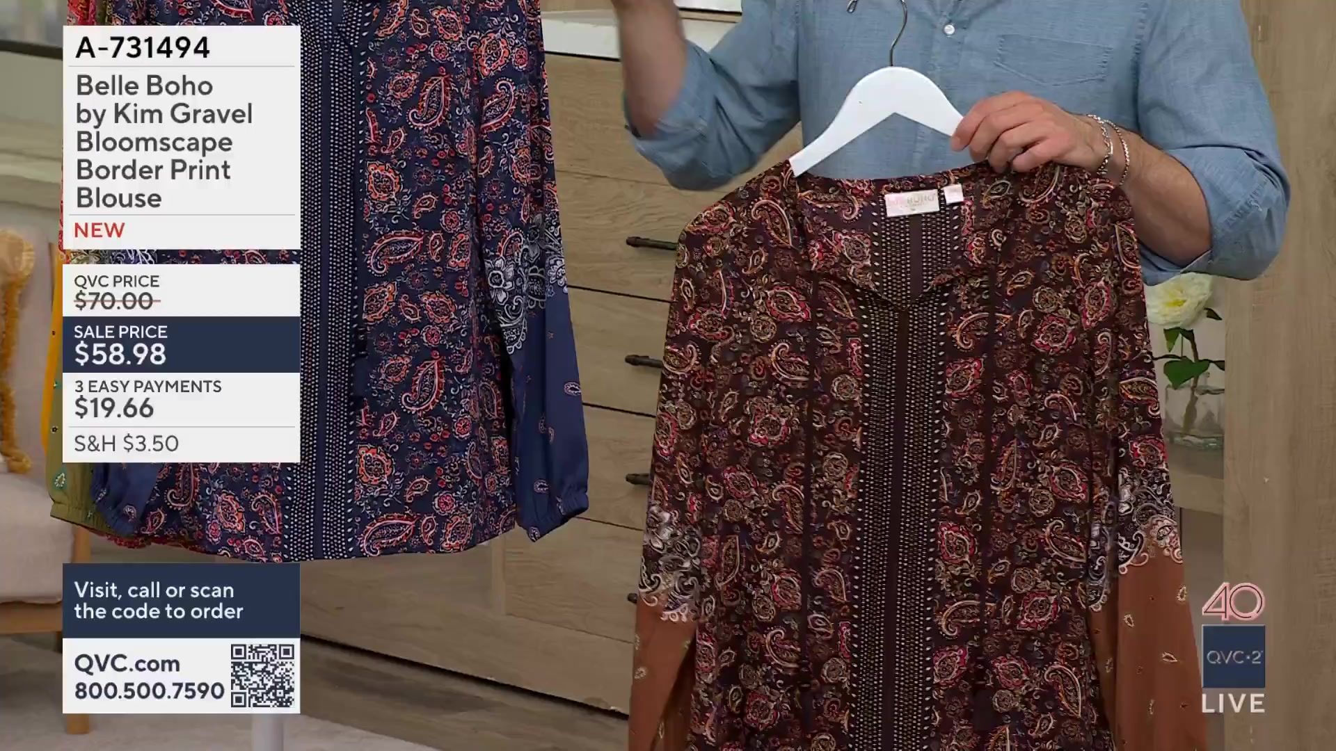You are watching Belle by Kim Gravel - Fashion on QVC2®. Shop the