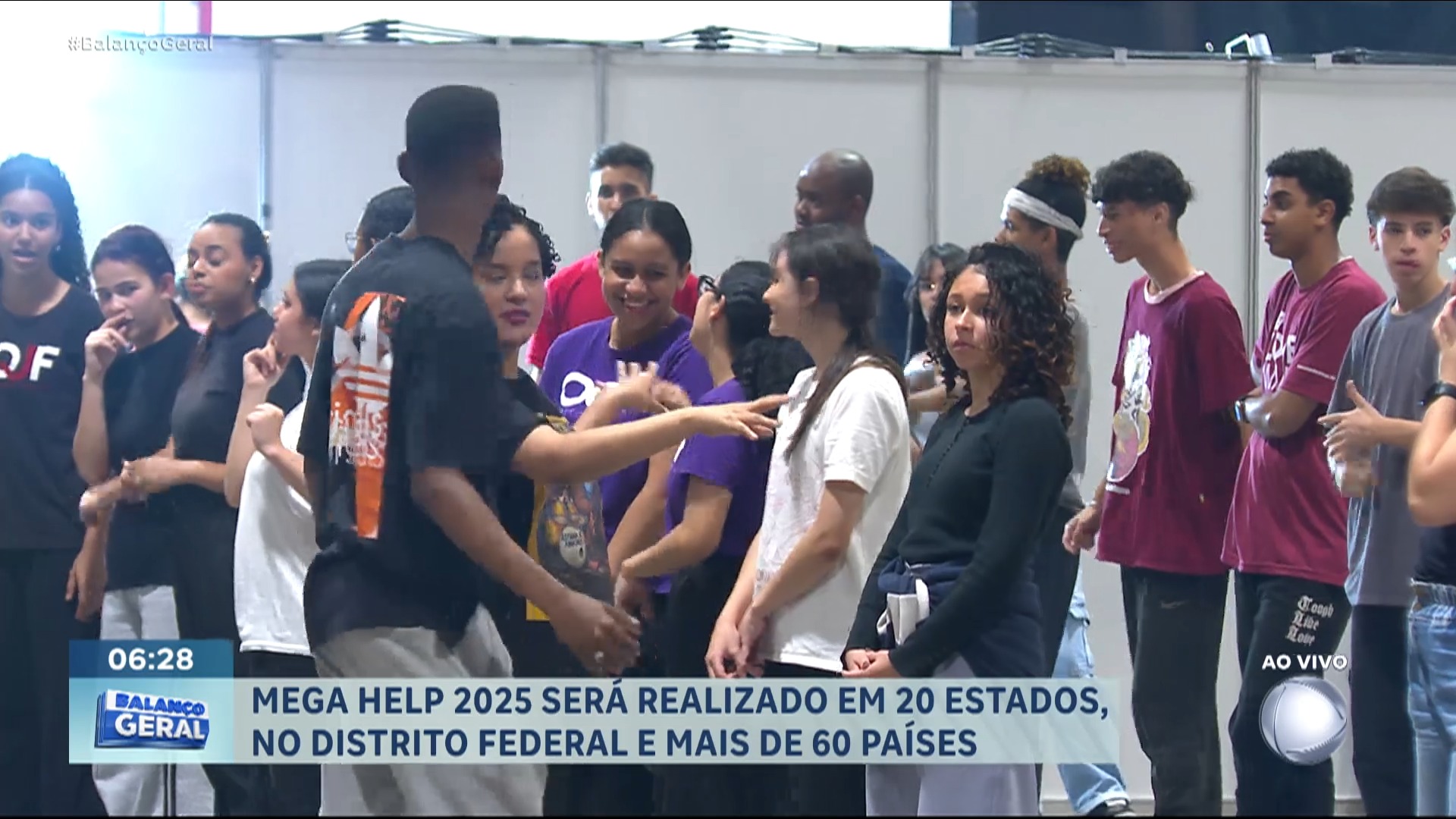 O Mega Help 2025 ocorre neste sábado (6) como parte das atividades do ...