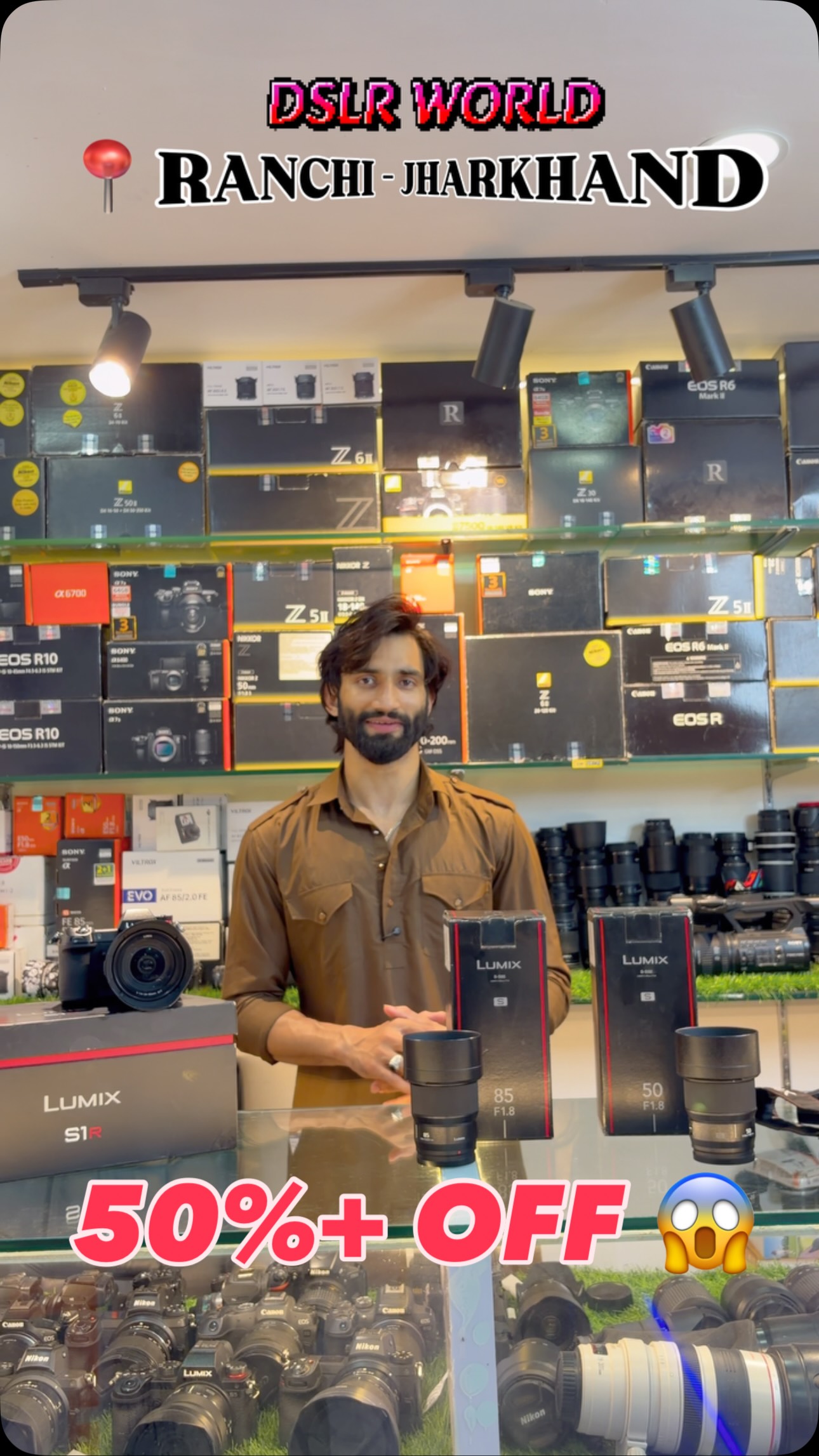 ₹3,50,000 ka Camera Setup… Ab 50%+ OFF?! 😱🔥 📸 Panasonic Lumix