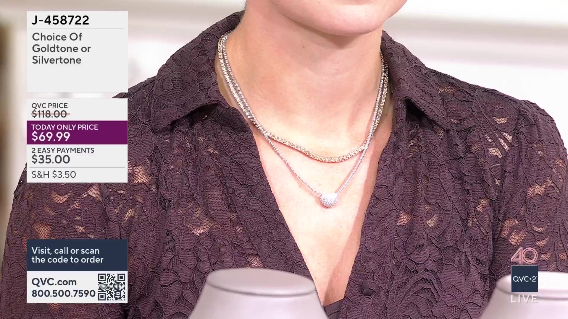 You are watching Diamonique(R) Italia Collection - Jewelry on QVC2