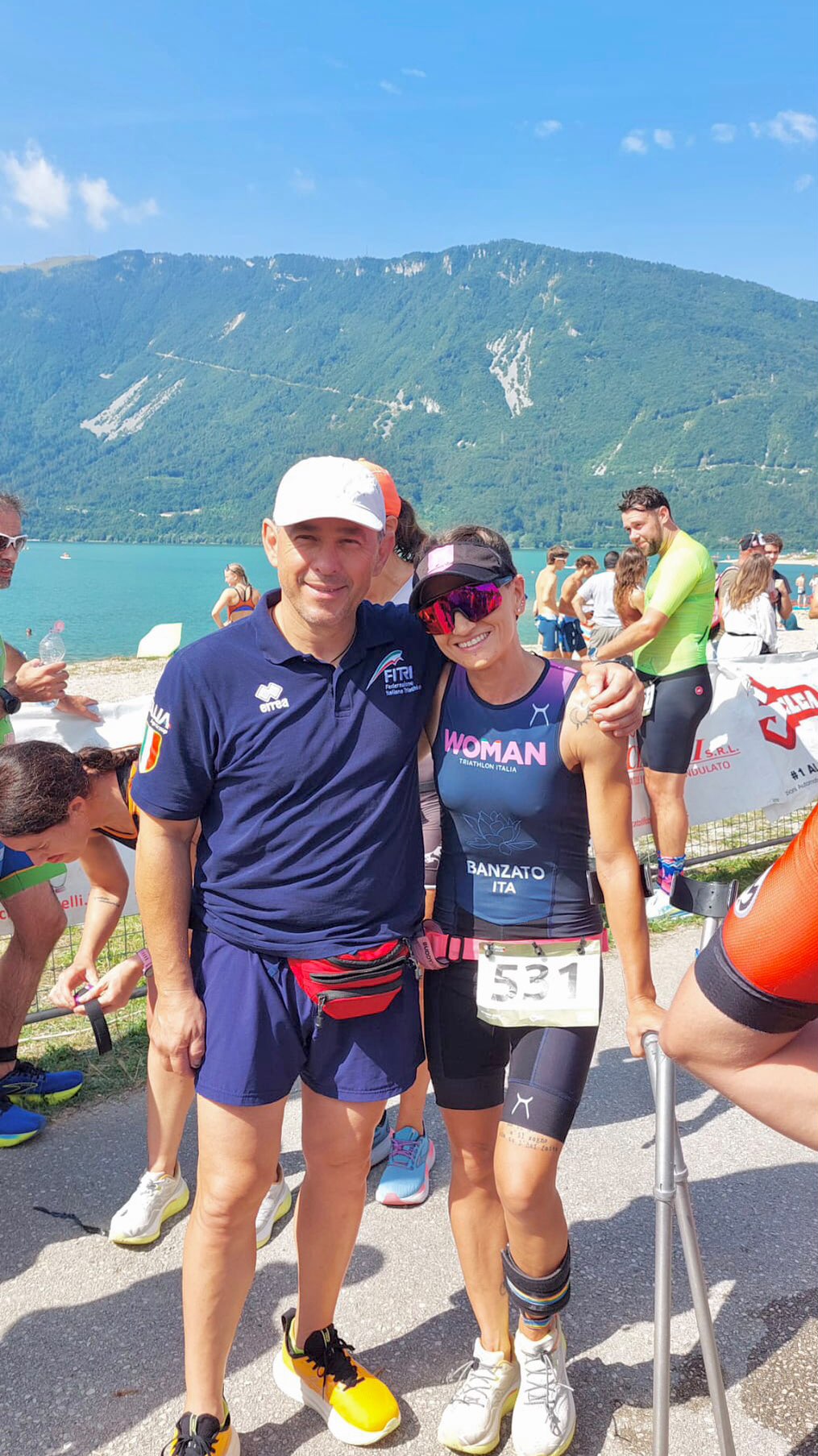 Super sprint sul @lagodisantacroce @comunealpago #trisprintsilcacup ...