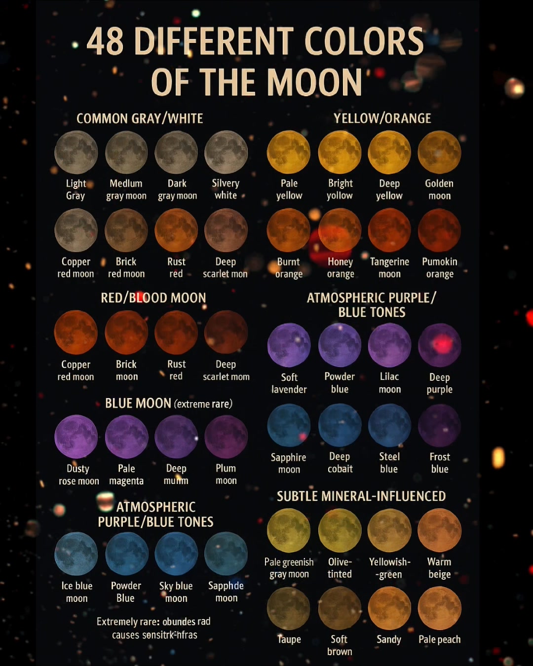 48 Stunning Colors of the Moon Explained Discover the fascinating ...