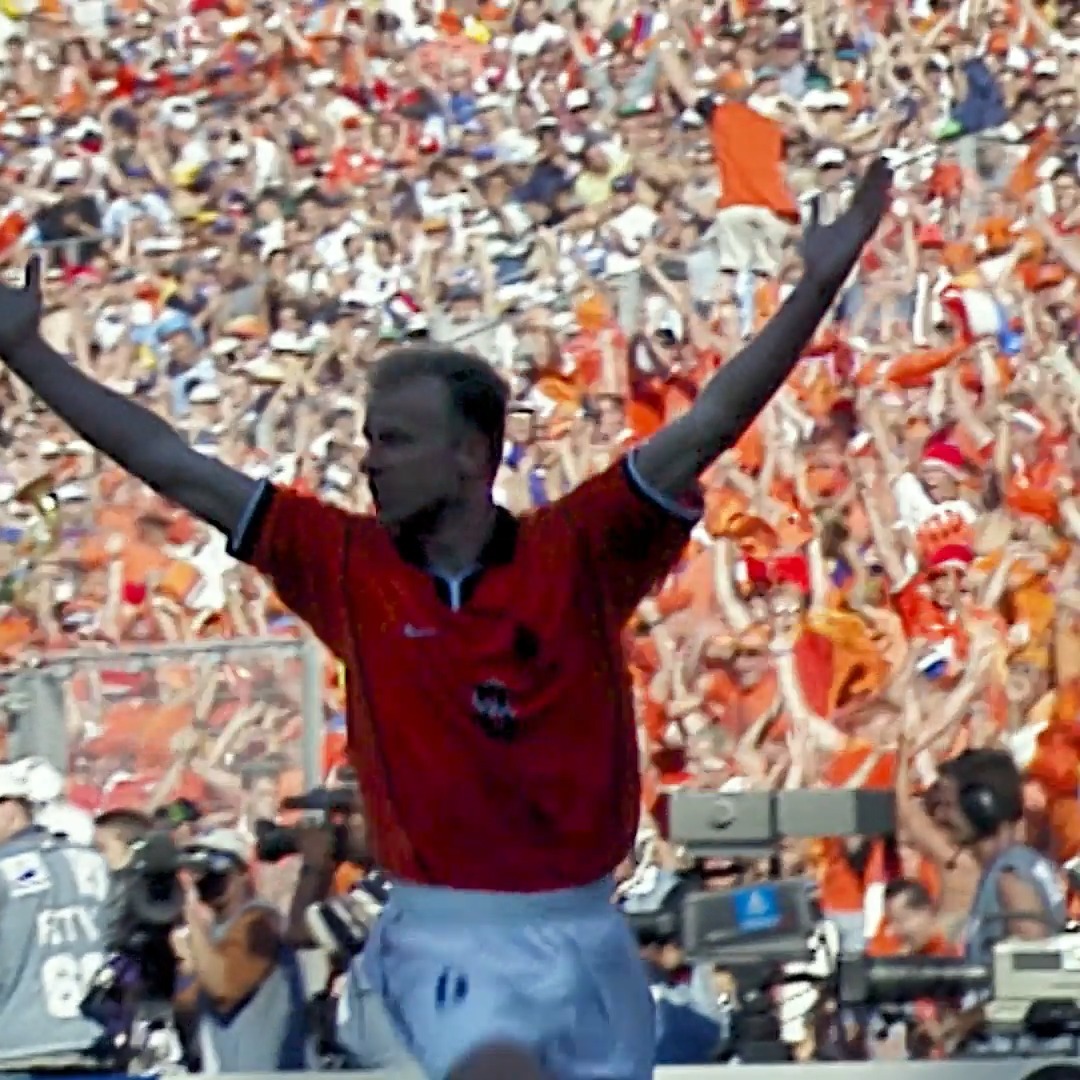 Bergkamp on this day in 1998 🤩 #FIFAWorldCup | FIFA World Cup