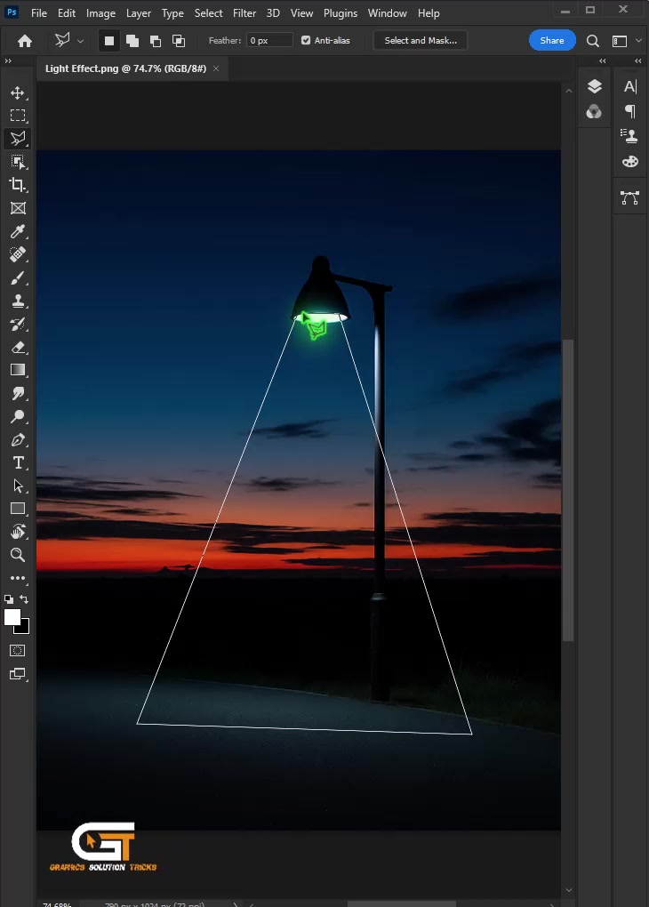 Step By Step Create Spot Light... - Graphics Solution Tricks | Facebook