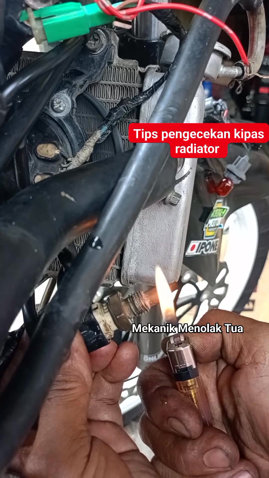 Tips pengecekan kipas radiator MX dan Vixion #thutorial #mekanik # ...