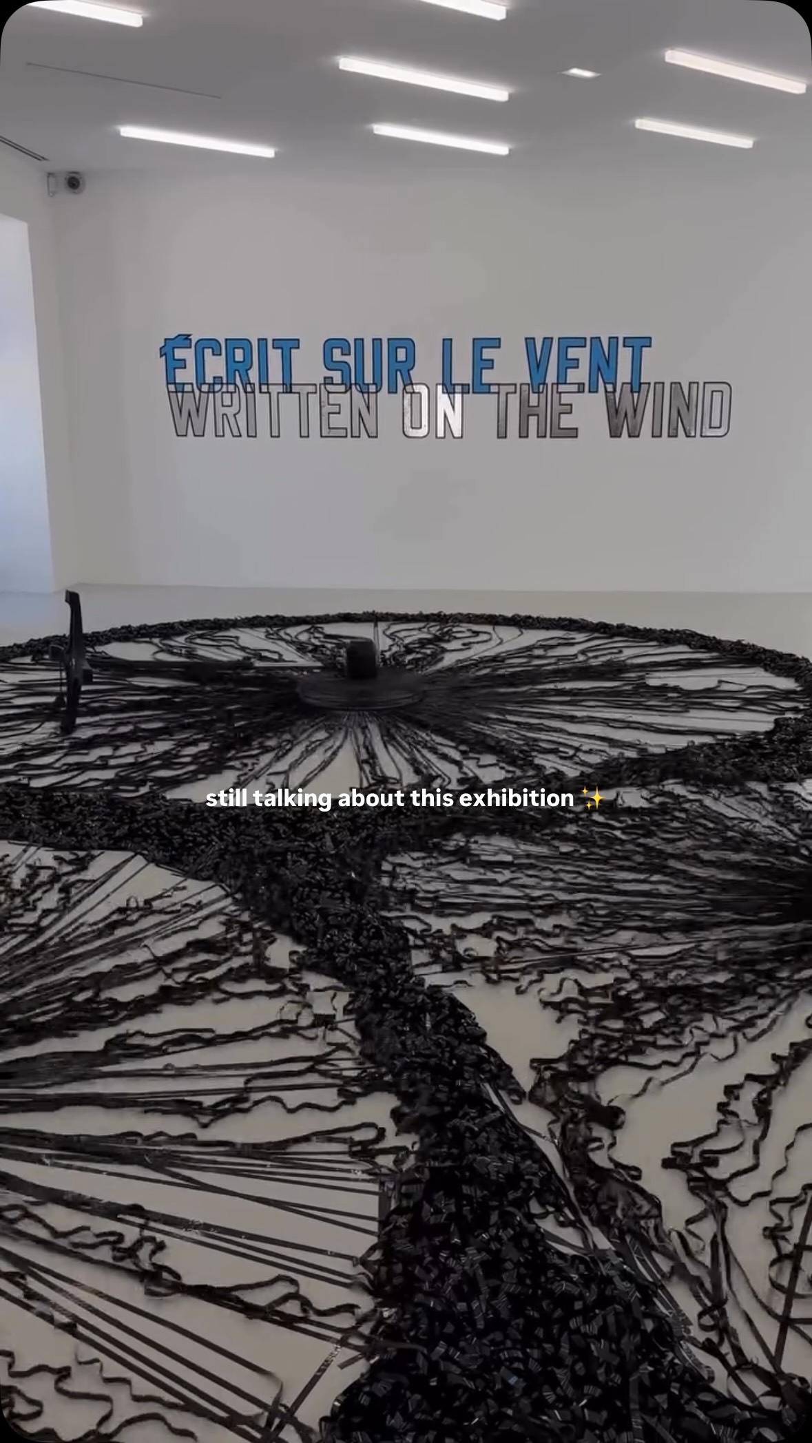 Still talking about this show. ✨ This is Lithuanian artist