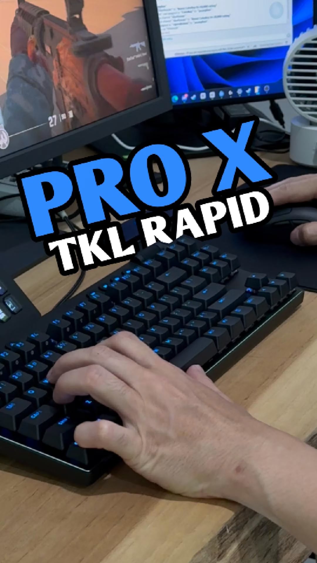Logitech Pro X TKL Rapid ยุคใหม่แห่ง Gaming Keyboard | พี่แว่น