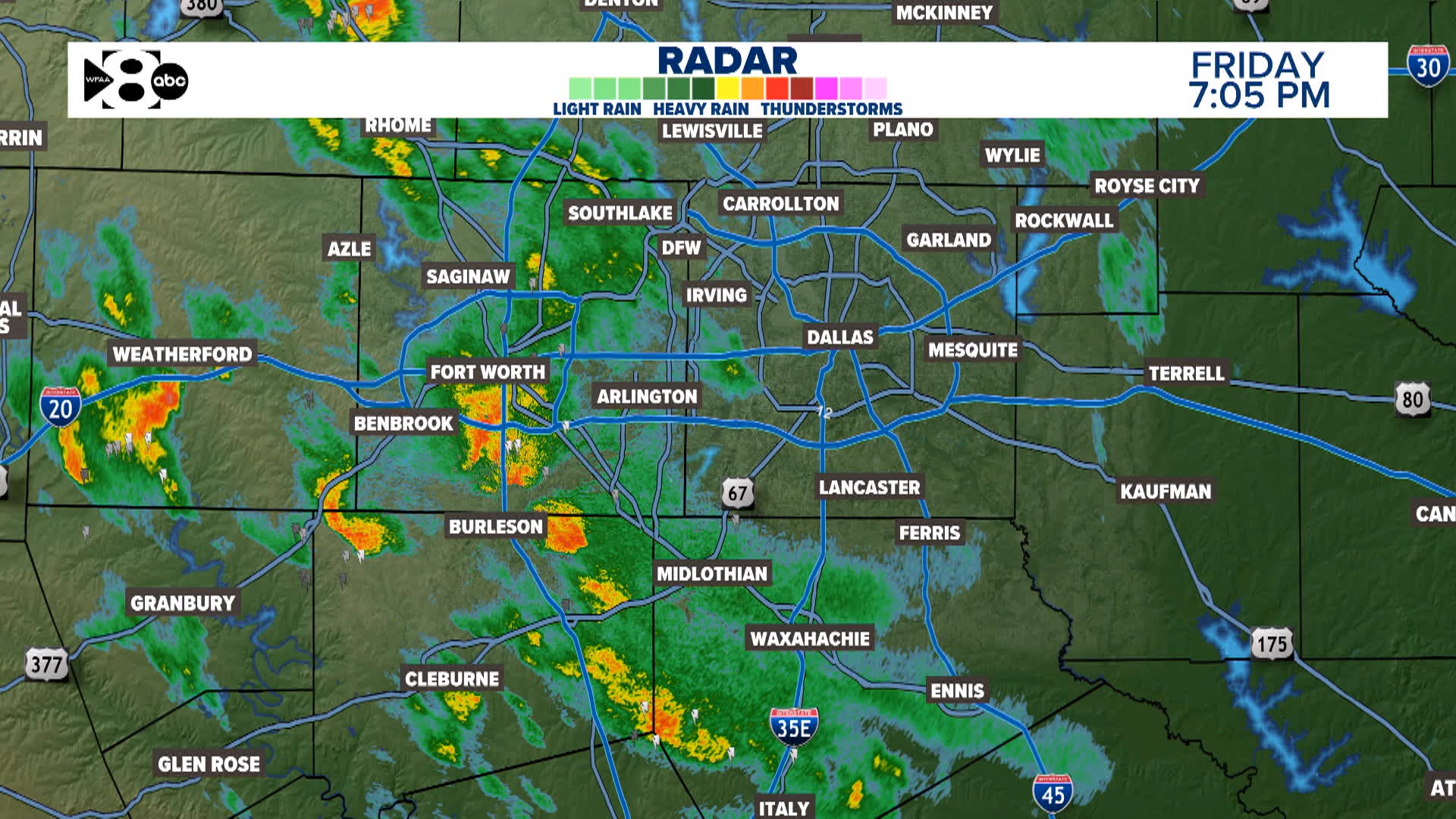 Scattered rain and rumbles of thunder still rolling through this ...