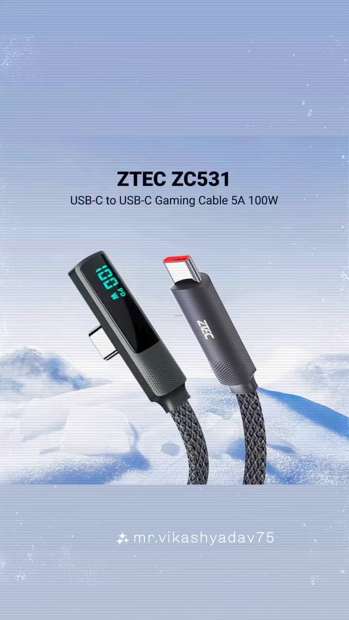 5 ข้อดีของสายชาร์จมีจอของแบรนด์ ZTEC ทำไมถึงฮิต💜 📌 #ZTEC #ของดีztec # ...