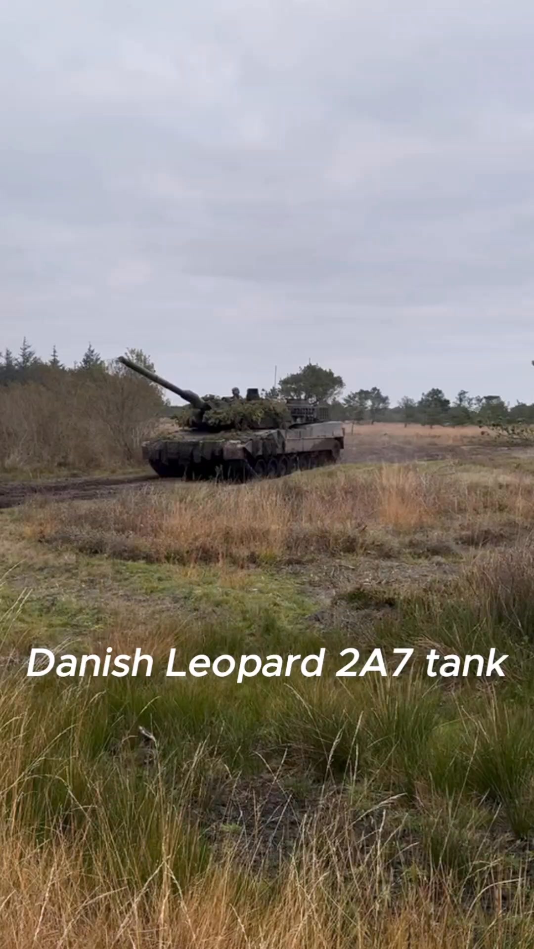 The video features a brief overview of the Danish Leopard 2A7 tank, a ...