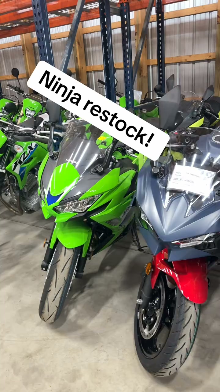 Facebookページ WJ - Zeigler Motorsports Fresh restock of ninja 500s and ZX-10r