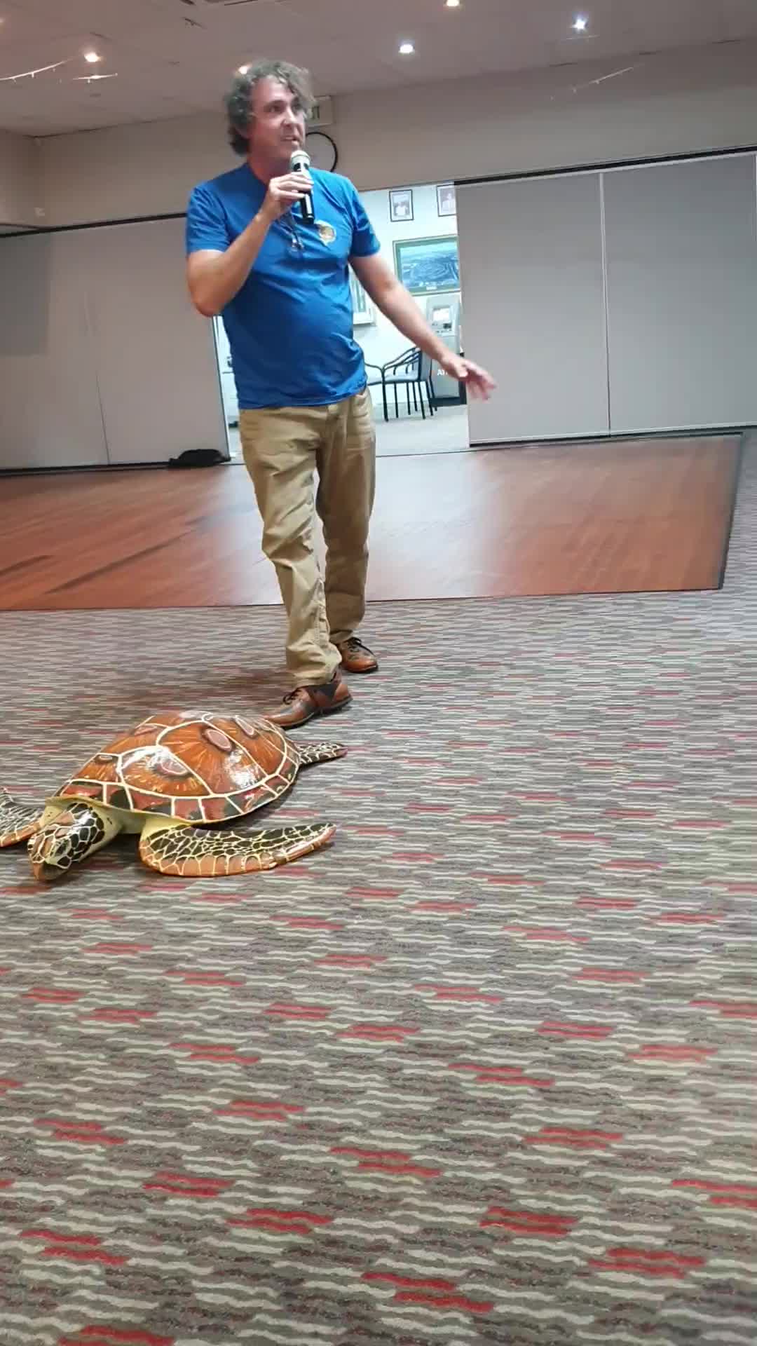 Matt the Turtle Whisperer. | Our meetings are always fun! Roo rescuer ...