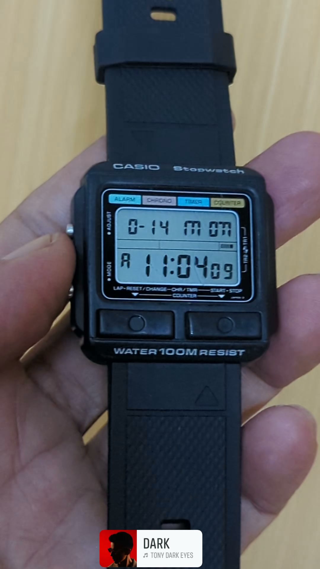 Vintage 1995 Casio W-741 digital watch