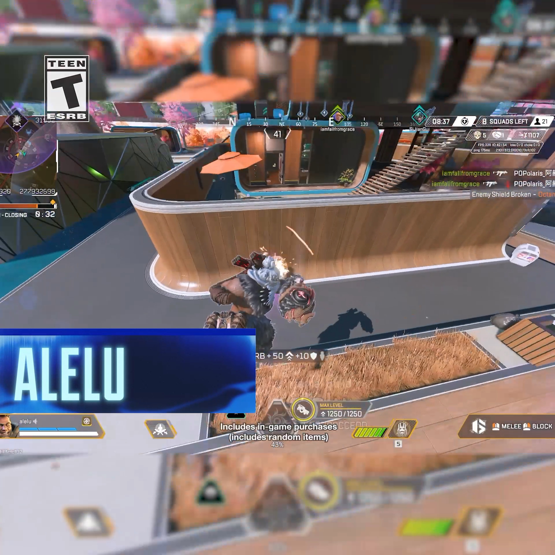 Making it look easy. Watch apexalelu (on X) close out a chaotic