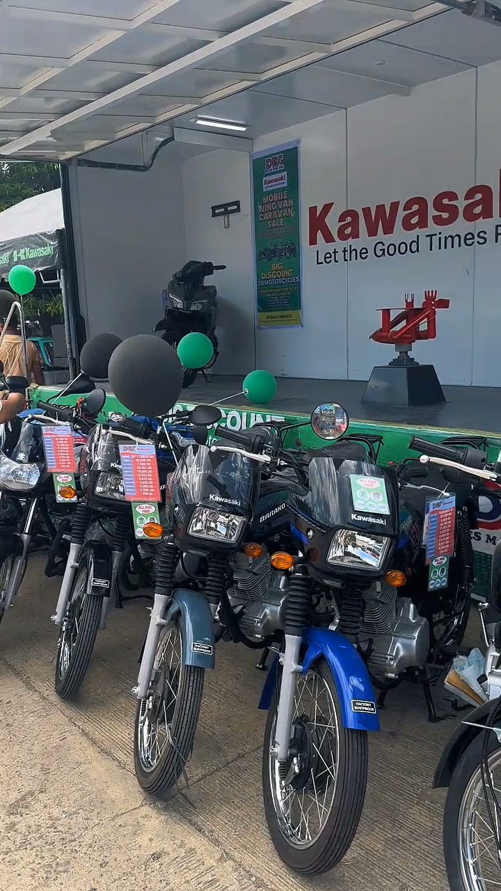 Kawasaki Mobile Wing Van Caravan Sale in Roxas City, Capiz (August