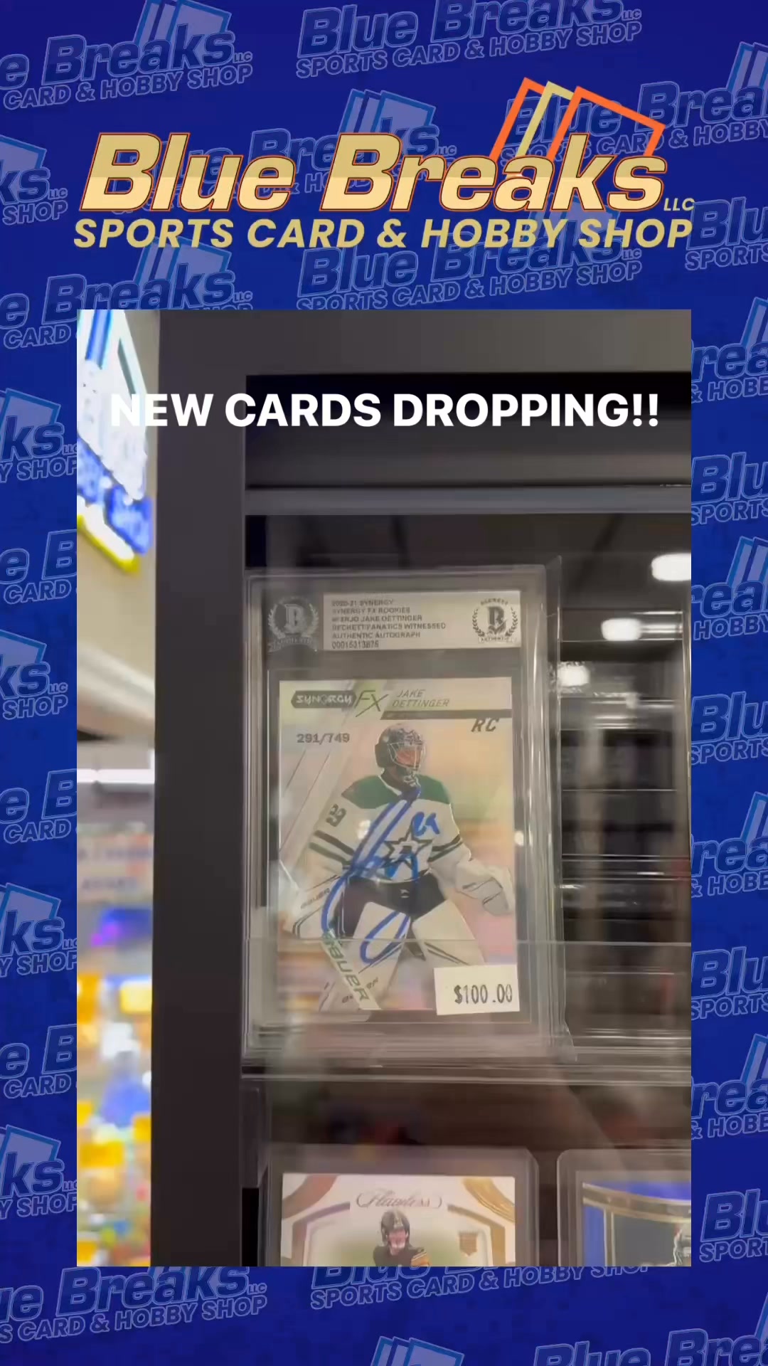 Blue Breaks - Sports card hobby shop | Venice FL