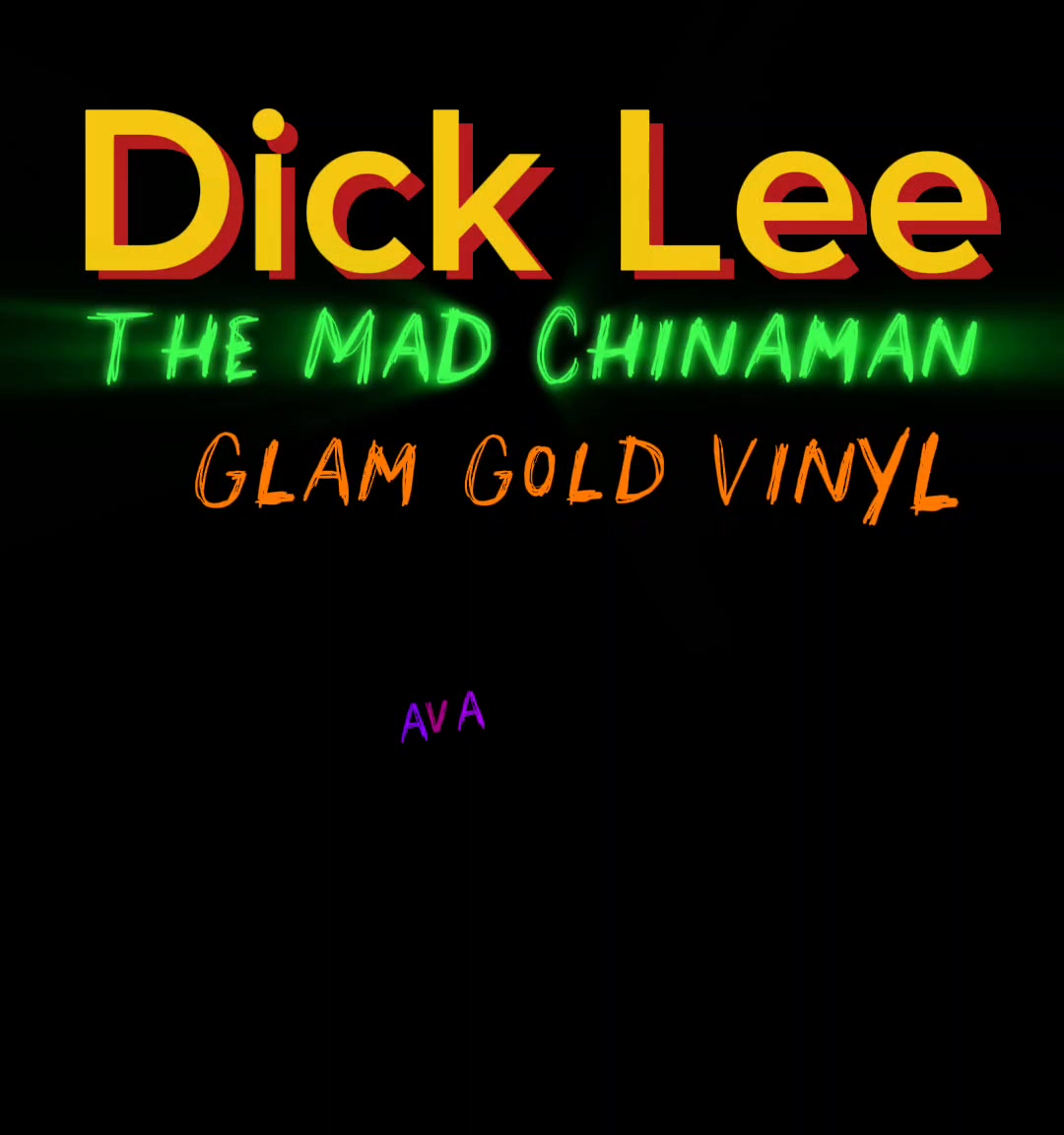 Dick Lee – The Mad Chinaman (Exclusive Glam Gold Vinyl LP) “The