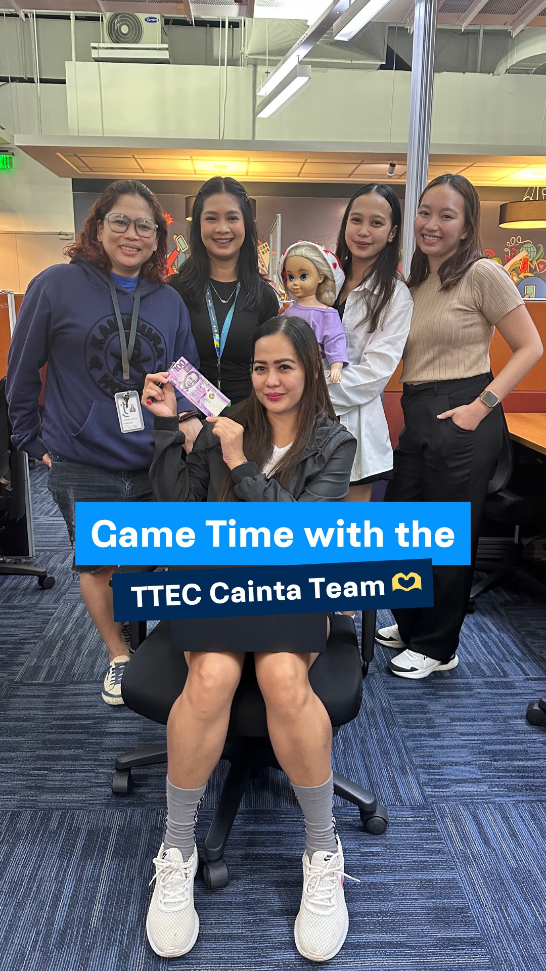 Who knew a simple game could bring out so much energy? 🎉 Our TTEC ...