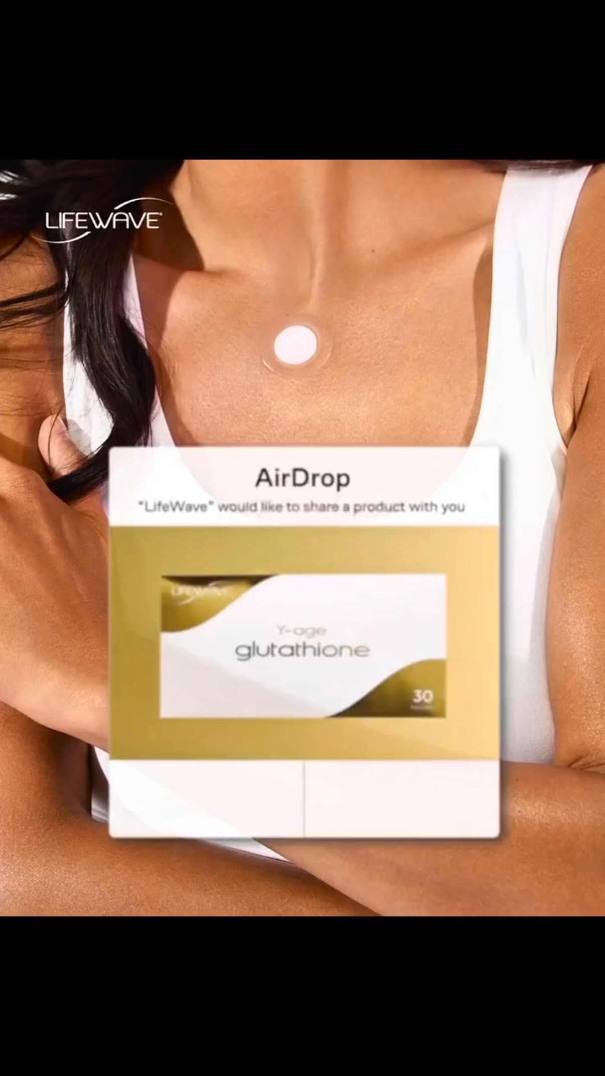 LifeWave would like to share Y-Age Glutathione with you. Accept the glow and discover support for healthier-looking skin, relaxation, and overall wellness as part of your healthy lifestyle