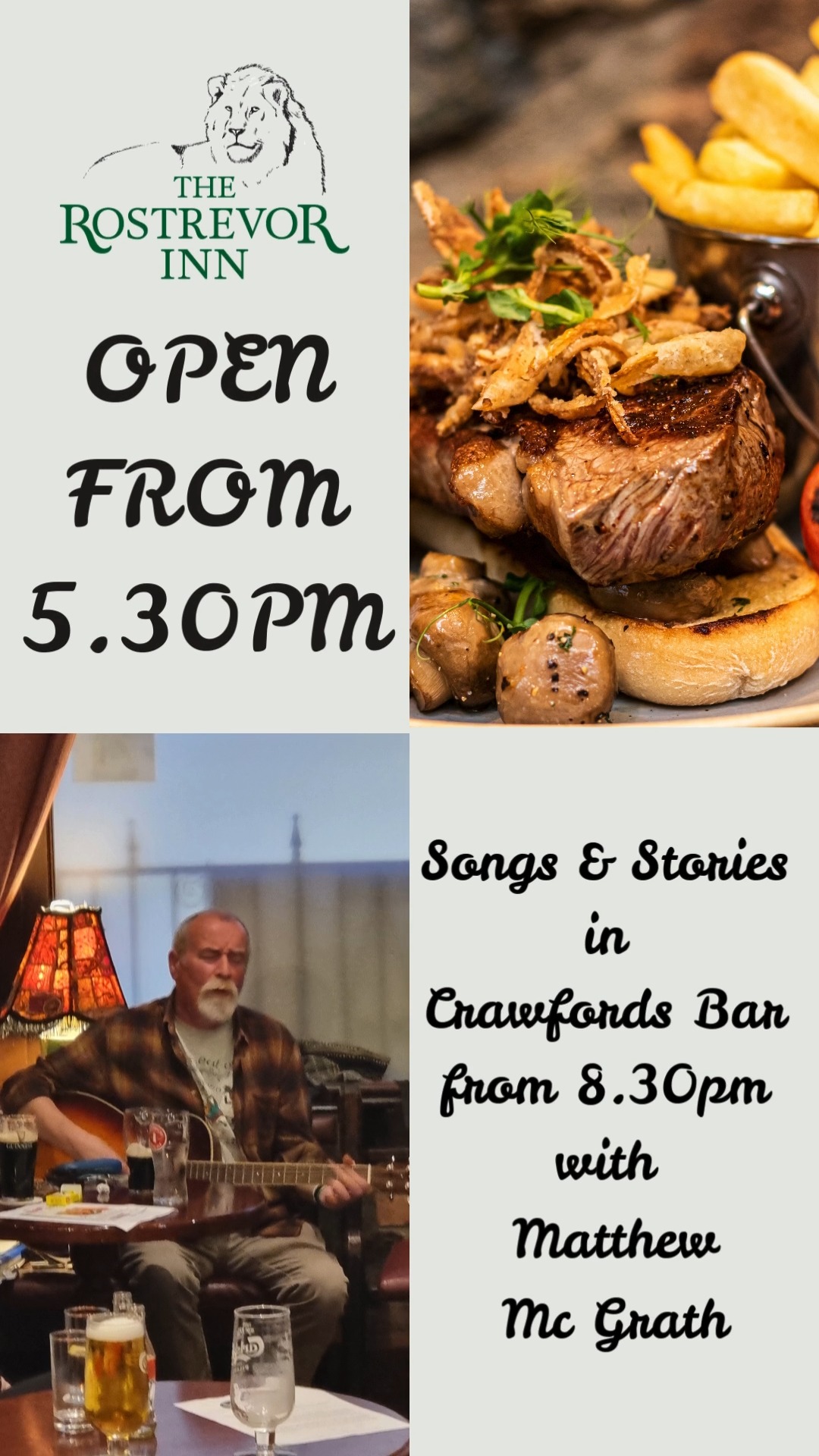 CHRISTMAS HAS ARRIVED AT THE ROSTREVOR INN This week is the launch of ...