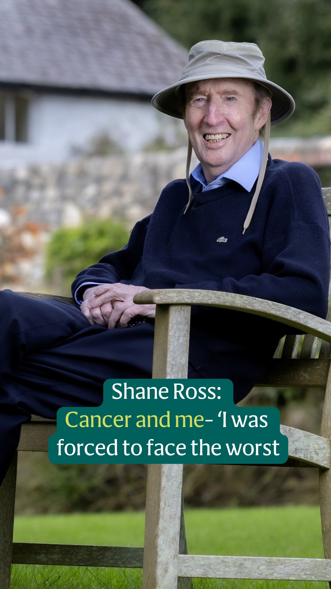 'Early detection is the real key to survival.' Shane Ross shares his ...