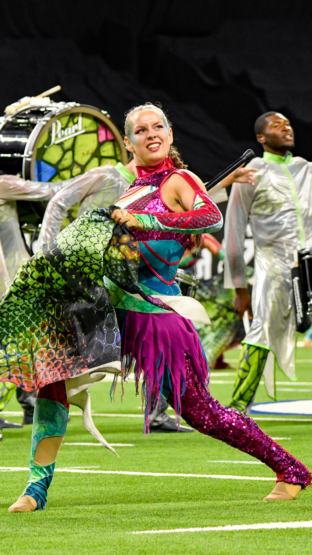 Music City Drum Corps slithering through the #DCI2026 World