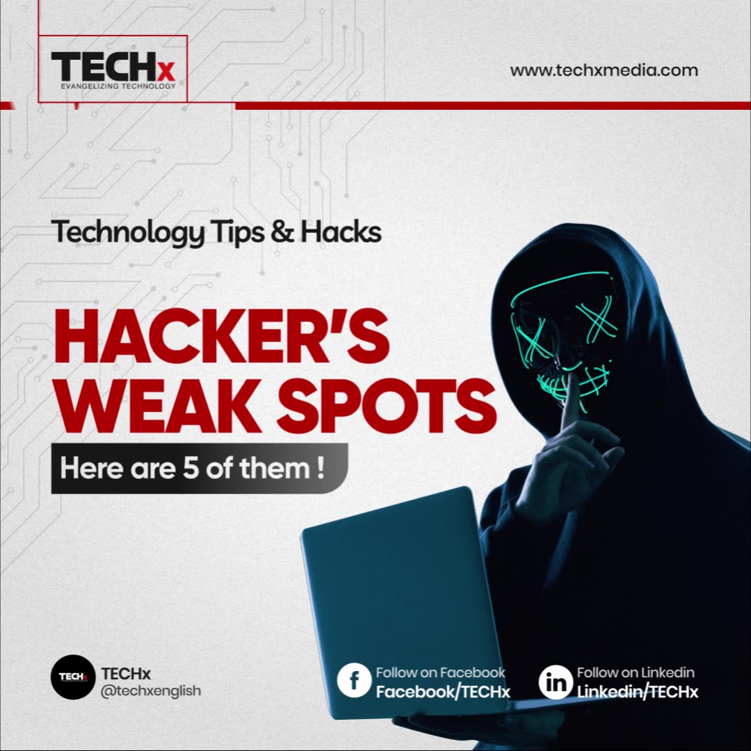 5 various weak spots that a hacker could exploit to breach your privacy ...