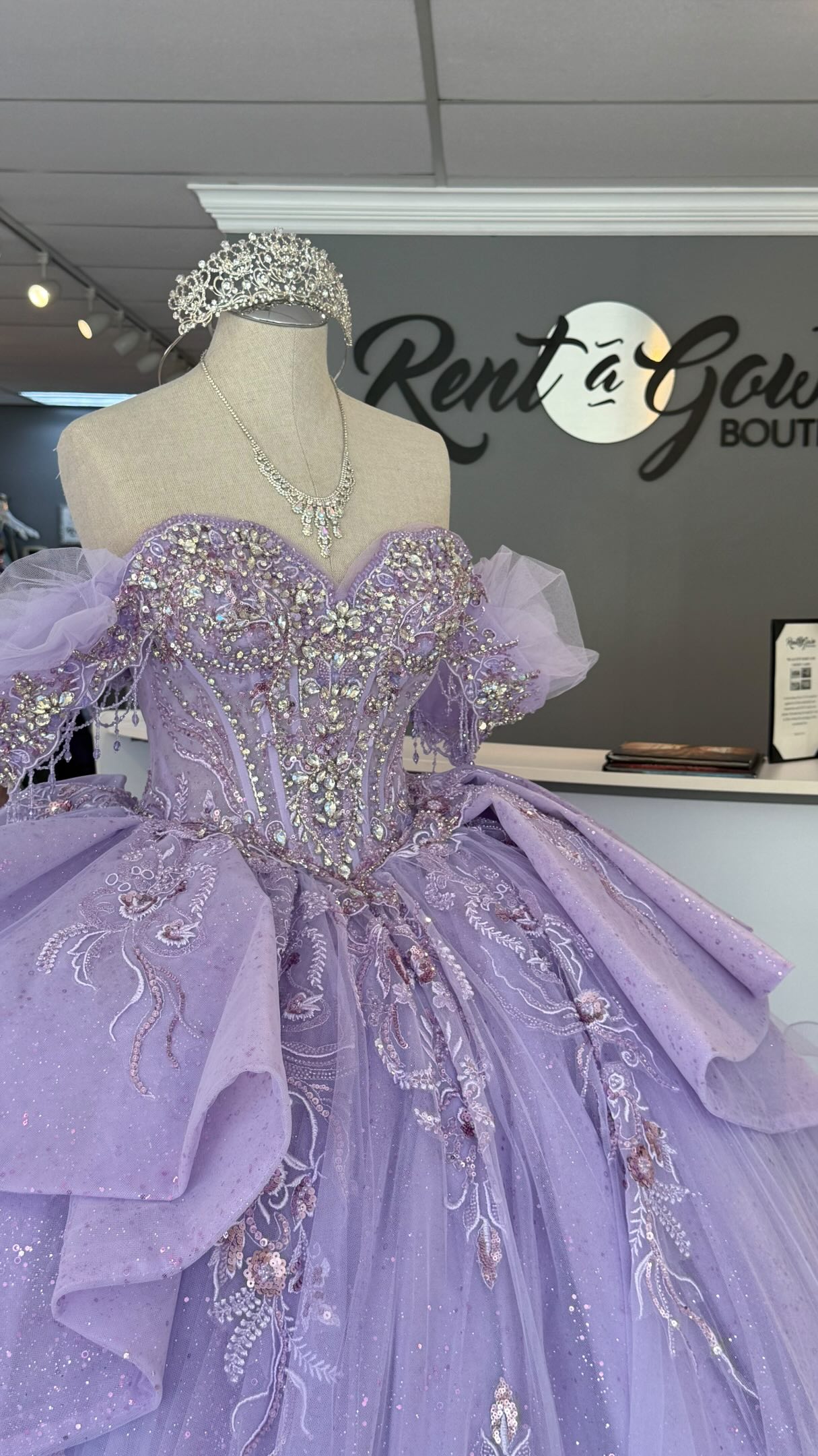 formal dress rental orlando fl 💜✨ Lilac Dream ✨, A brand-new style made for a Quinceañera who wants to feel like royalty! This stunning lilac princess gown is pure magic—from its gorgeous details to its fairytale silhouette., Be RESHOOTS