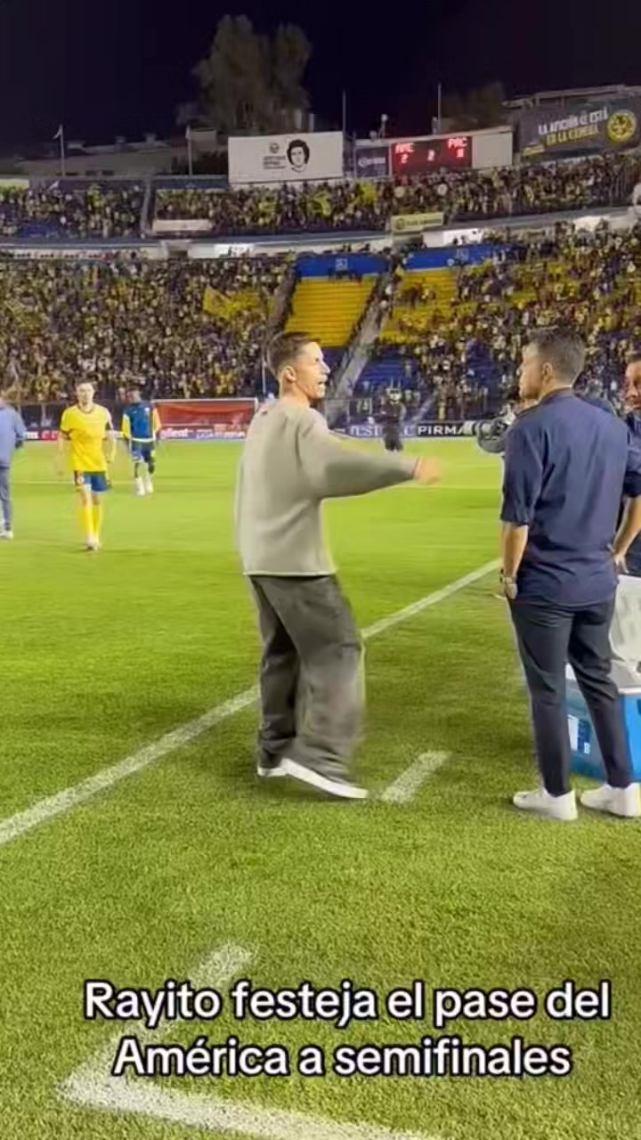 Rayito festejando el pase a semifinales, recuperate pronto rayito💙💛🦅 # ...