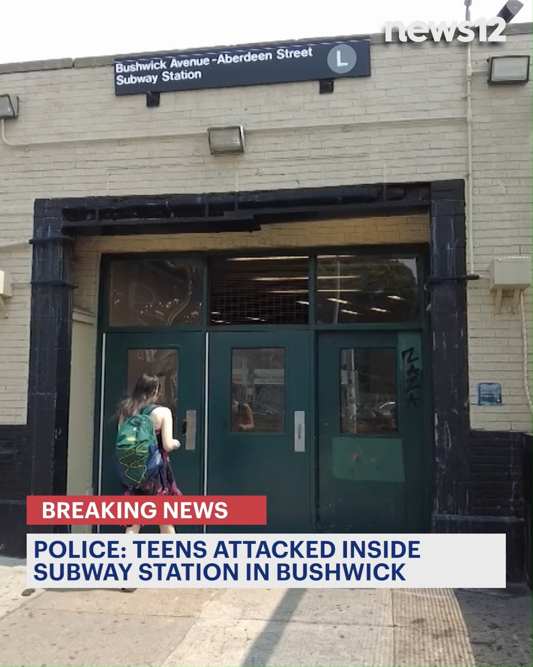 BREAKING NEWS: Two teens attacked inside subway station in Bushwick ...
