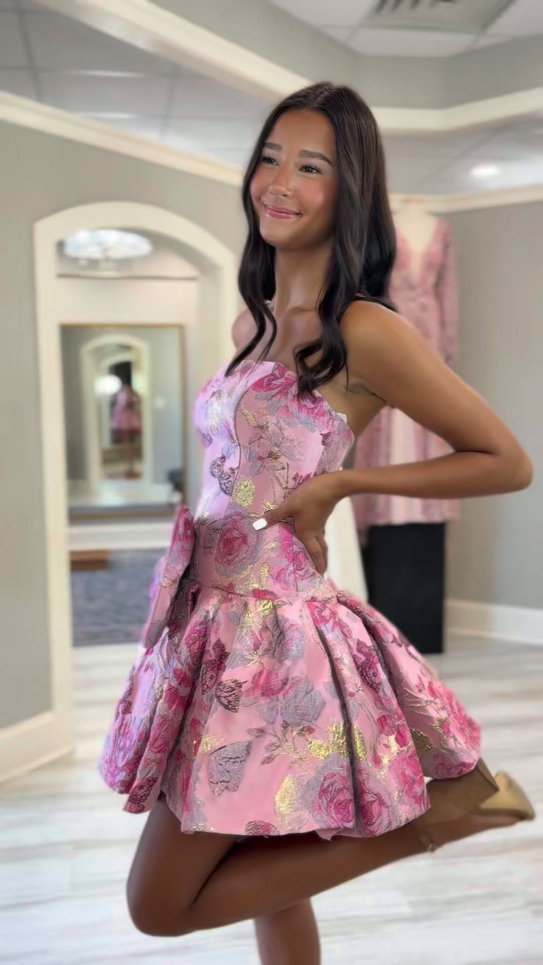 Absolutely OBSESSED with these new arrivals! 🤩✨, Shop Amandas Touch Tuesday-Sunday for a Homecoming experience to remember! 💕🎀, 📍Waynesboro Location⁠, ⁠, #HomecomingDress #hocolook #amandastouch, 