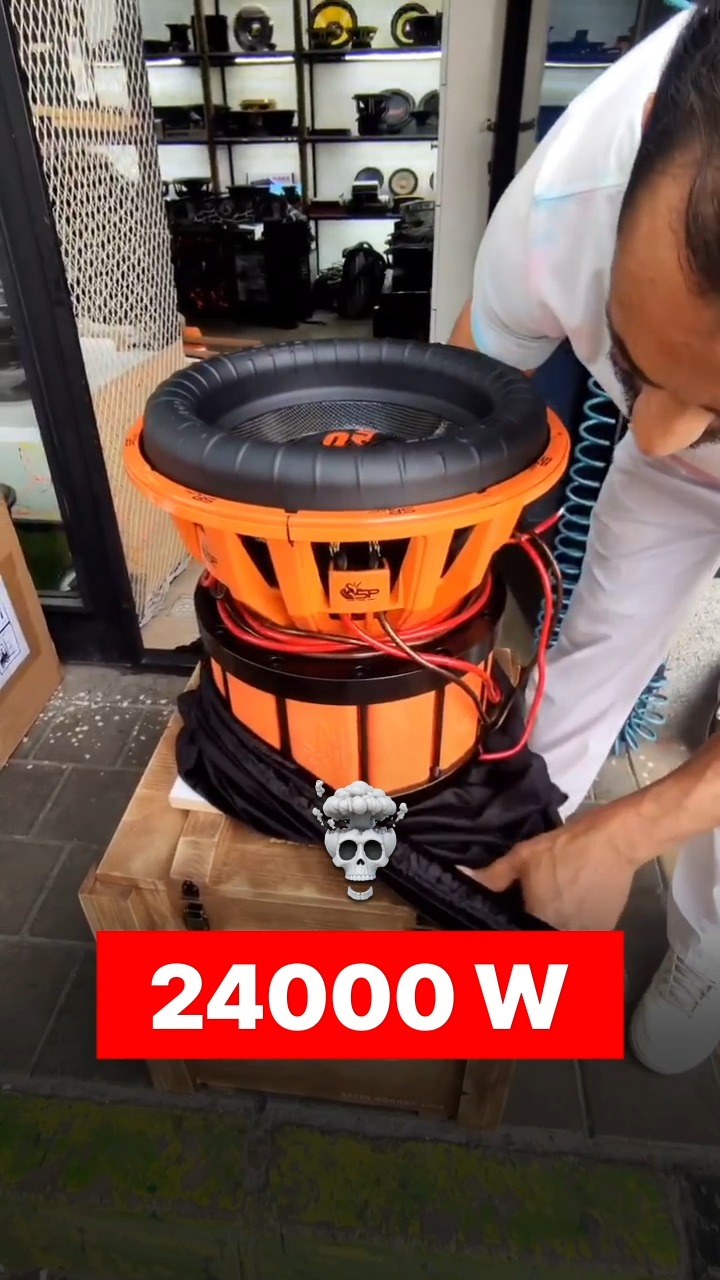 ラオウ THE DRAGON AWAKENS 🐉🔥🔊 🟠 SP-15X Rocket Line Subwoofer