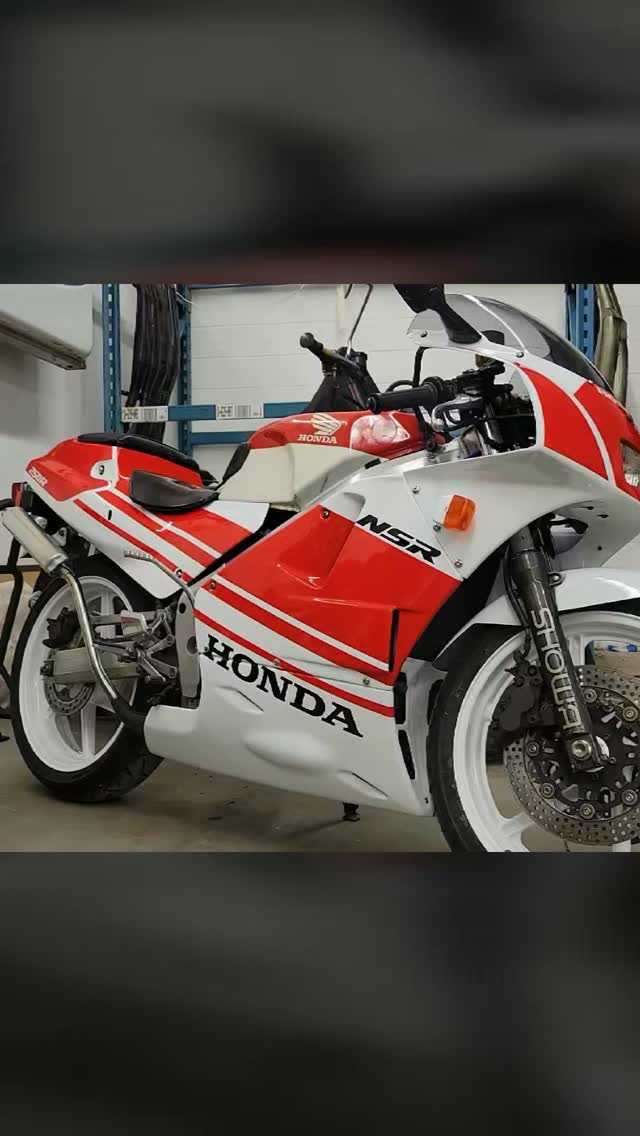 JDM 2 Strokes Rule! 1989 Honda NSR250R MC18 #honda #nsr250r