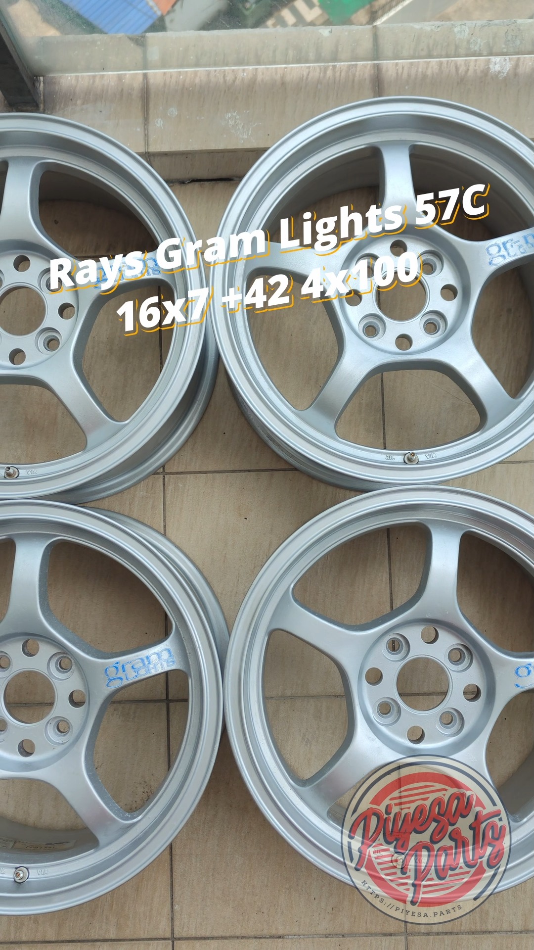 Napre Japan Mahdi Caesar Revolution 17x8 17x9 +46 5x114.3 No Tires