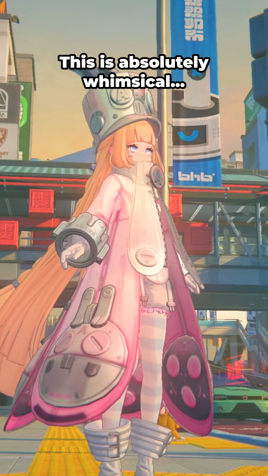 This is absolutely whimsical #zenlesszonezero