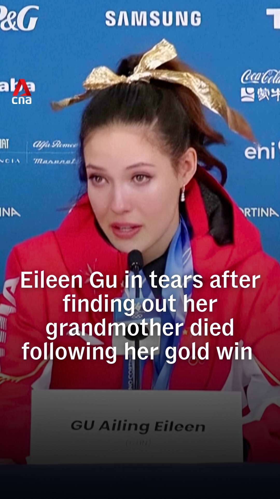 Newly crowned Olympic women’s freestyle skiing halfpipe champion Eileen ...