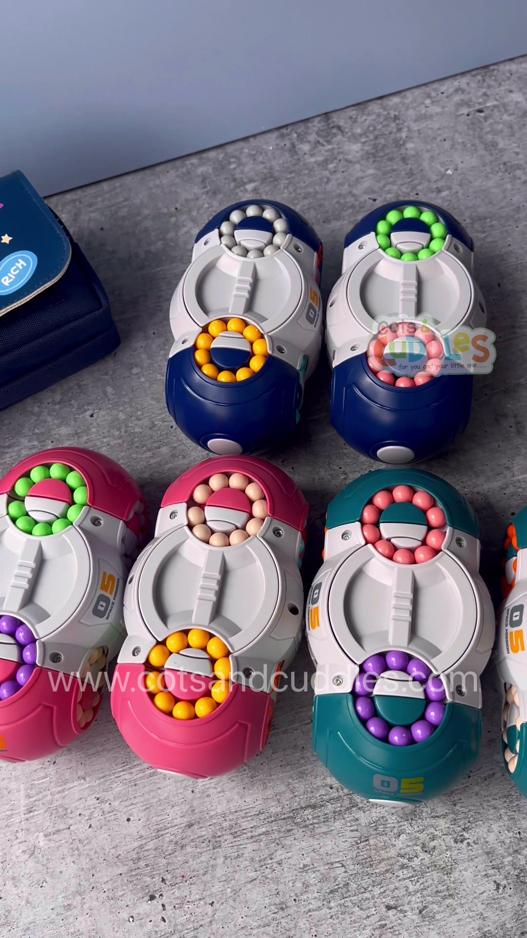 UFO 8 Sided Rotating Magic Bean Toy | Cots & Cuddles