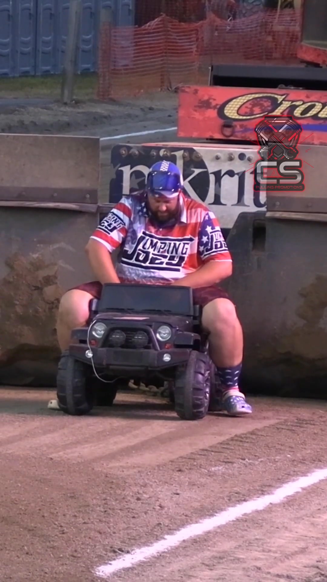 Jumping Joey tries to hook his power wheels to the sled! Watch what ...