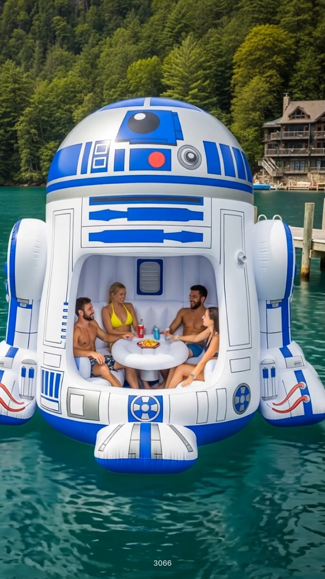 LuxArts - inflatable Star wars lake floats ⚔️ One word:... | Facebook
