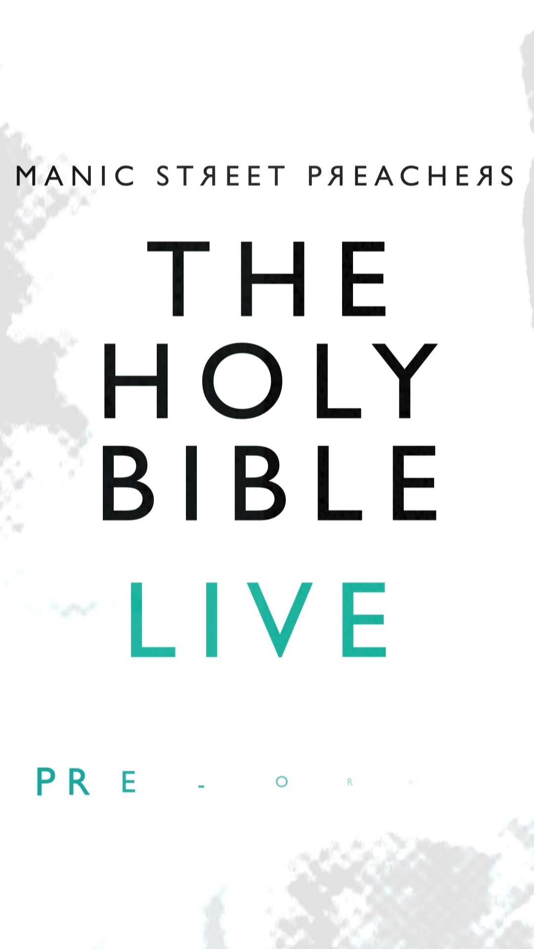 Manic Street Preachers announce 'The Holy Bible Live', out 23rd