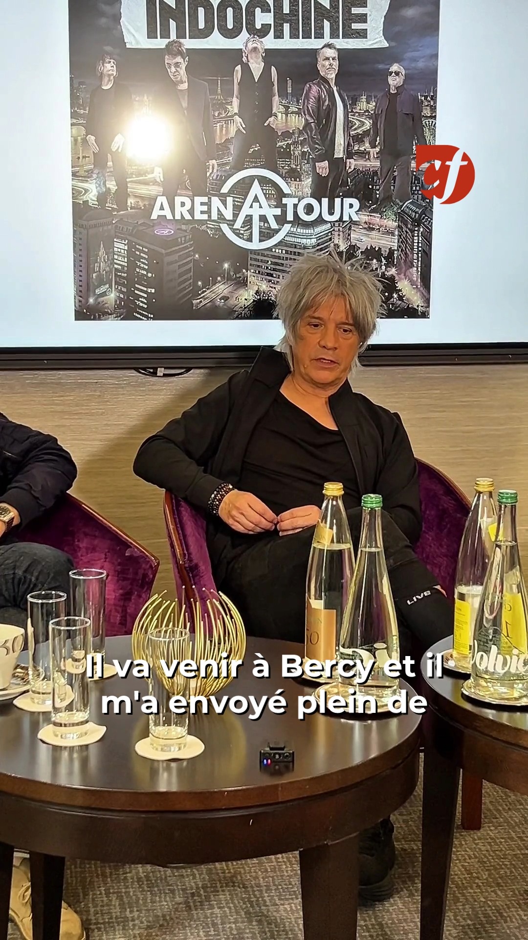 Cinq fans d’Indochine, lecteurs de La Montagne, ont rencontré le groupe ...