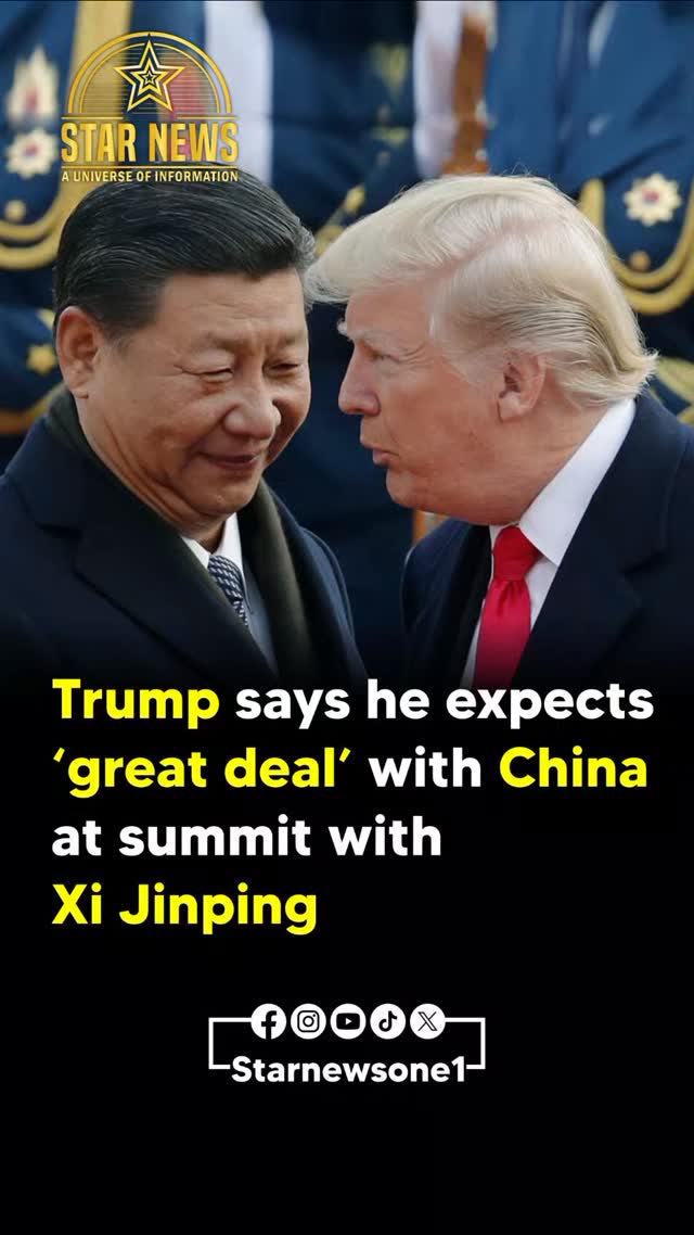 Trump says he expects ‘great deal’ with China at summit with Xi Jinping ...