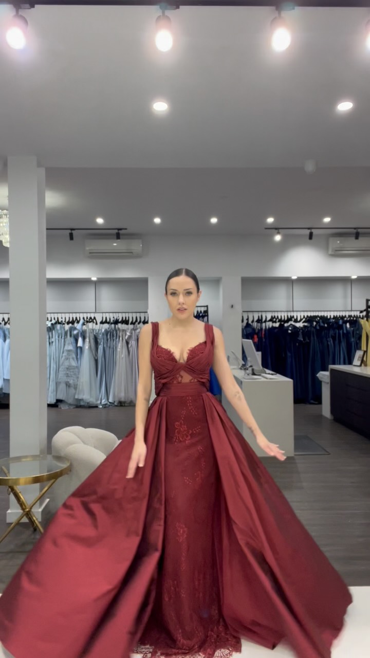 off the shoulder midi dress MACloth Sheath Cocktail Red Formal Party D Color:Rust Orange or romantic dinners Wedding Dress Quiz & APRIL-26
